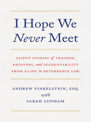 cover image of I Hope We Never Meet